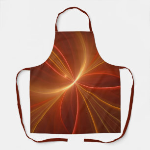 Tablier Mystique Abstrait Fractal Art Moderne Couleurs cha
