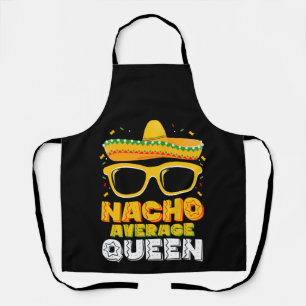 Tablier Nacho Moyenne Queen Girl Famille Cinco De Mayo