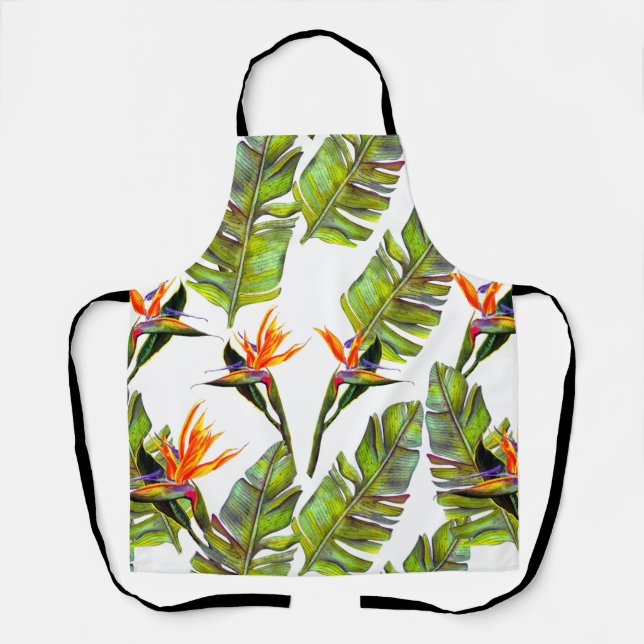 Tablier Nail Art Tropical (Recto)