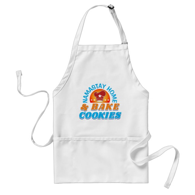 Tablier Namastay Maison et Cuisiner des Cookies (Devant)