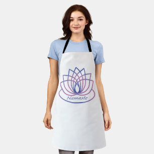 Tablier Namaste Purple et Pink Lotus Flower