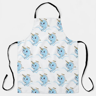 Tablier Narwhal Angel Cutie