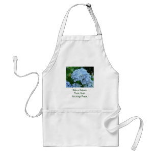 Tablier Nature détend Musique guérit Art apporte l