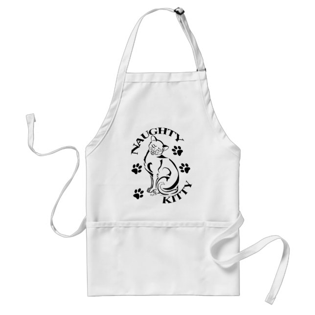 Tablier Naughty Kitty Apron (Devant)