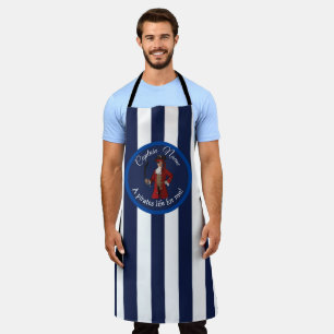 Tablier Nautical Blue Boy Pirate