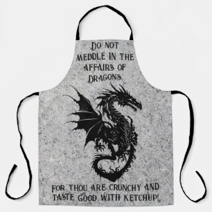 Tablier Ne pas Meddle Dragon