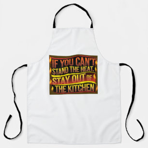Tablier Ne peut pas résister à l'aire de chauffage - Bold