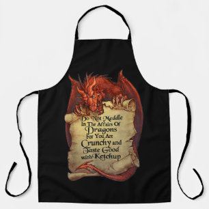 Tablier Ne Vous Immiscez Pas Dans Les Affaires Des Dragons