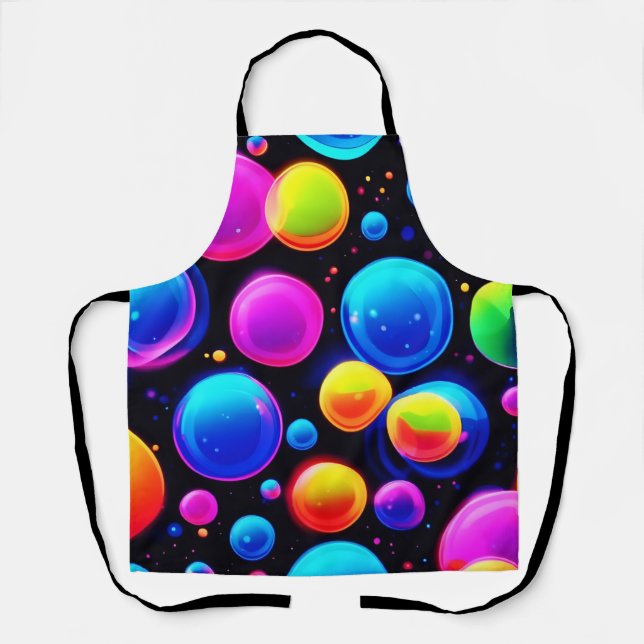 Tablier Nébuleuse de bulles (Recto)