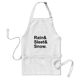 Tablier Neige à feuille de pluie Conditions météorologiq
