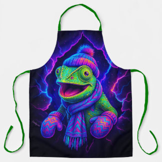 Tablier Néon Caméléon – Tabard de Cuisine Coloré