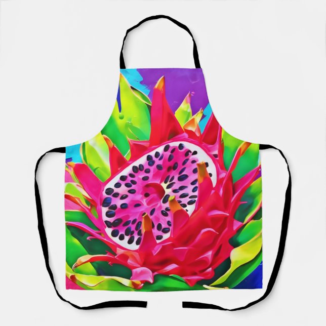 Tablier Neon Dragon Fruit Splendor (Recto)