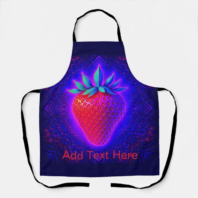 Tablier Neon Strawberry vivid Look (Recto)