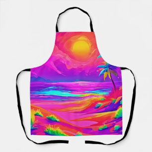 Tablier Neon Sun & Beach Bliss