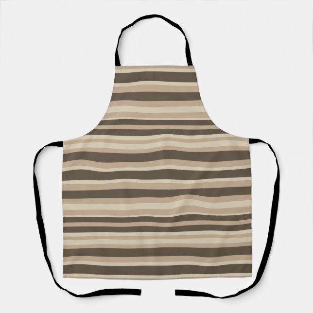 Tablier Neutral striped  (Recto)