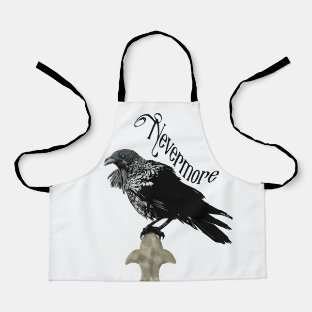 Tablier Nevermore Raven (Recto)