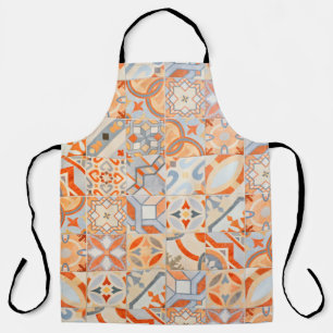 Tablier New decorative fashion trend. Mosaic of Hydraulic