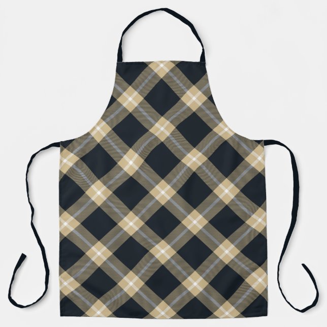 Tablier New Orleans Football Plaid Apron (Recto)