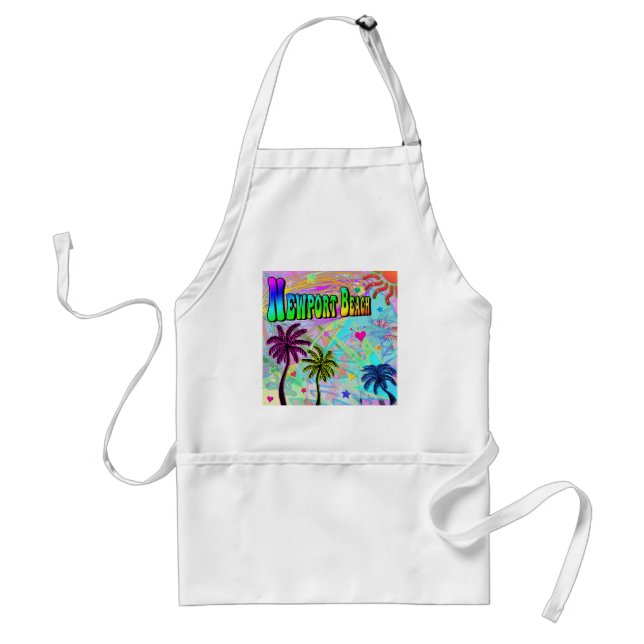 Tablier Newport Beach Vivid Romance Apron (Devant)