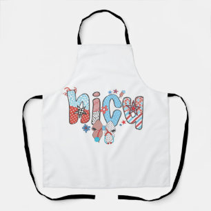 Tablier NICU Nurse 4 juillet American Nurse