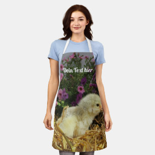 Tablier niedliches kleines küken schürze + texte de référe