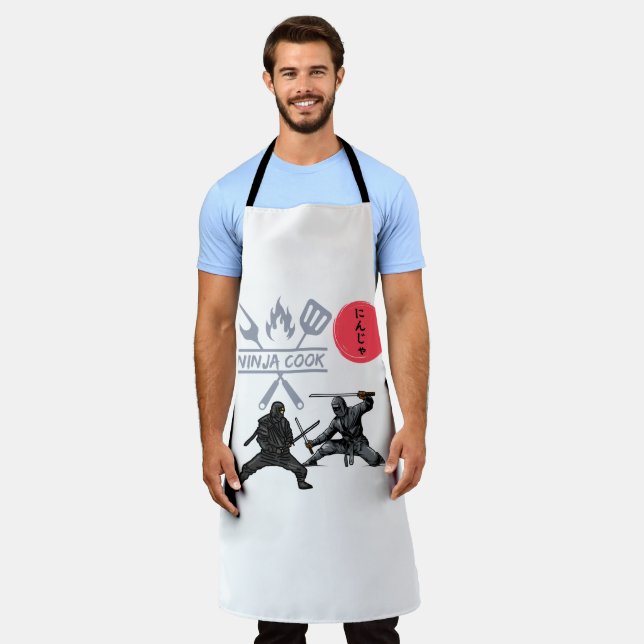 Tablier Ninja Cook Apron (Porté)