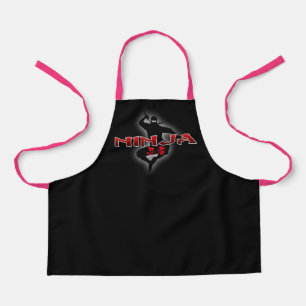 Tablier Ninja Silhouette