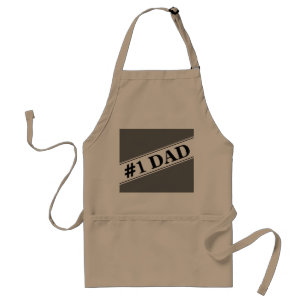 Tablier No 1 Papa BBQ Apron pour adulte