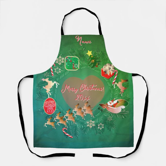Tablier Noël (Recto)