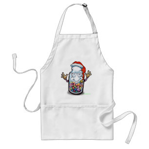 Tablier Noël de compteurs d'haricot
