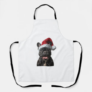 Tablier Noël des Bulldog français