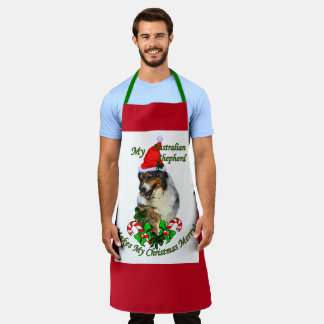 Tablier Noël du berger australien