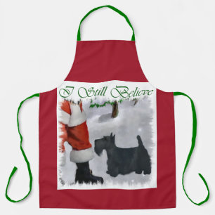 Tablier Noël du Terrier Écossais