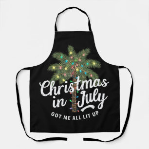 Tablier Noël en juillet m'a complètement enflammé