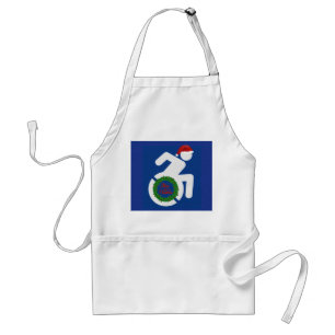 Tablier Noël Handicapé