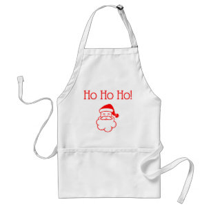 Tablier Noël Noël Père Noël Red Ho Ho Ho Apron