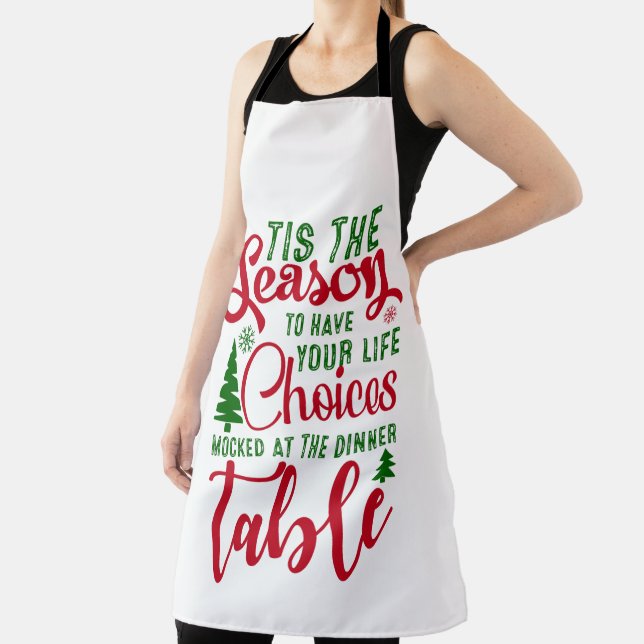 Tablier Noël saison de design de choix (Insitu)