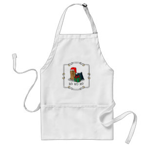 Tablier Noël Santa Hat Yorkshire Terrier Yorkie Cute