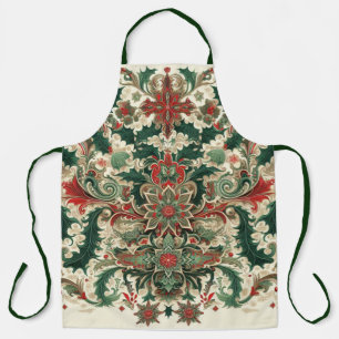 Tablier Noël victorien/classique/Vintage