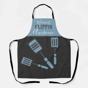 Tablier Nom de chef cuisinier incroyablement génial