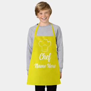Tablier Nom de chef personnalisé Cuisinier amateur Cuisine