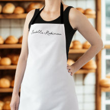 Nom de l'employé élégant écrit à la main moderne