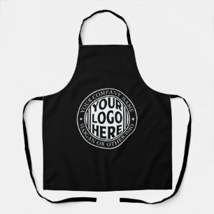 Tablier Nom d'entreprise minimal et logo de marque personn