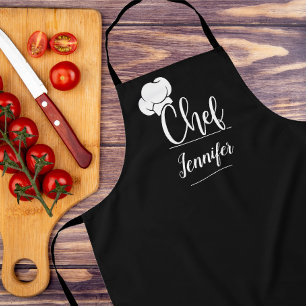 Tablier Nom du chef personnalisé Cadeau de cuisine pour ho