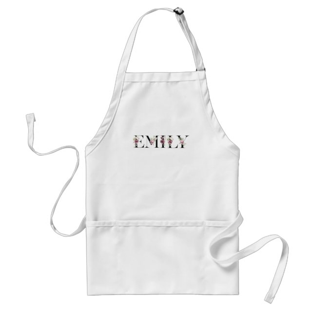 Tablier Nom Emily (Devant)