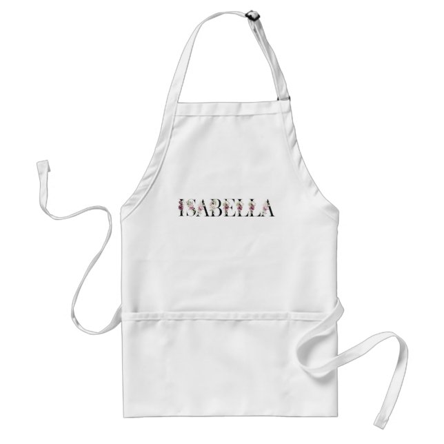 Tablier Nom Isabella (Devant)