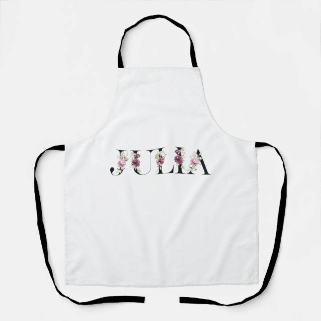 Tablier Nom Julia (Recto)
