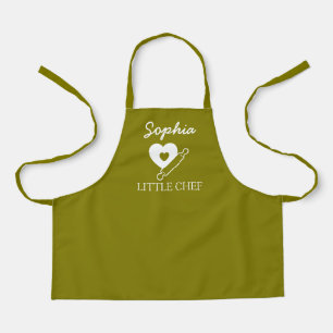 Tablier Nom personnalisé Petit chef