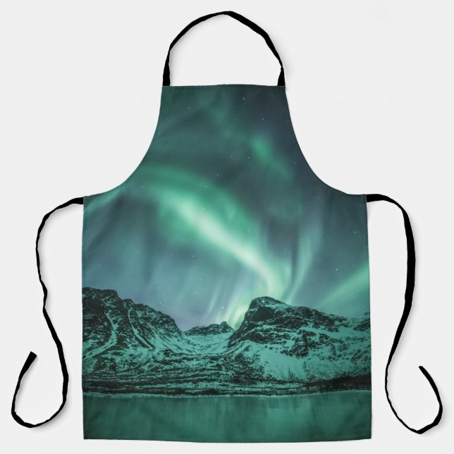Tablier Northern Lights Nature Photo (Recto)