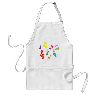 Tablier Notes musicales